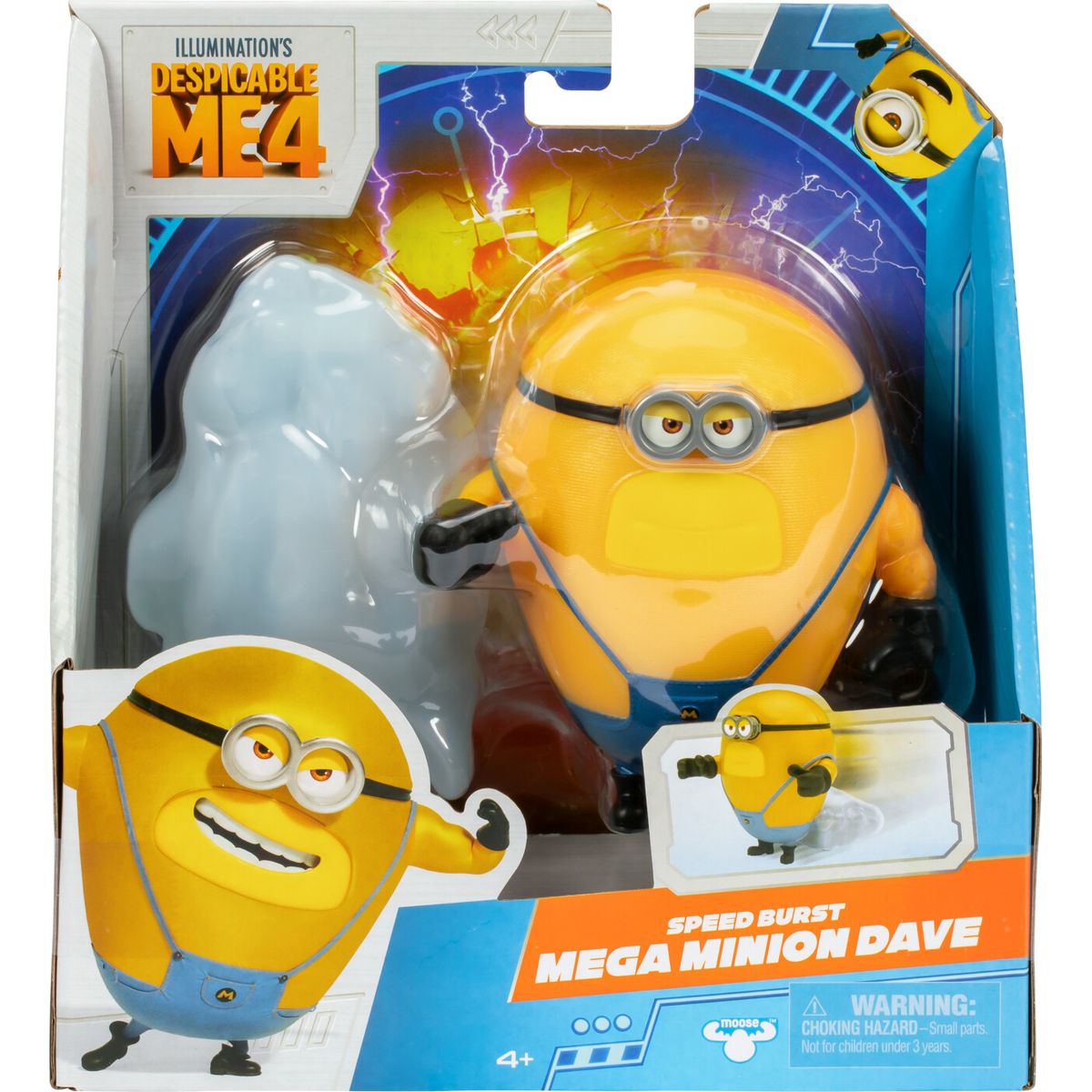 Despicable Me 4 - Minion Action Figur Dave 10 Cm