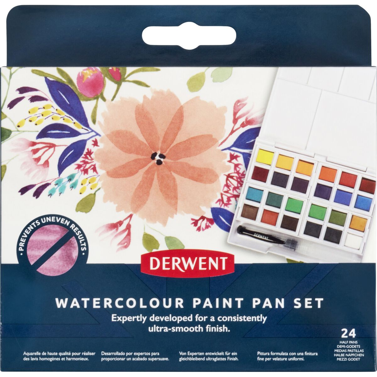 Derwent - Watercolour Paint Pan Set 24 - (601129)