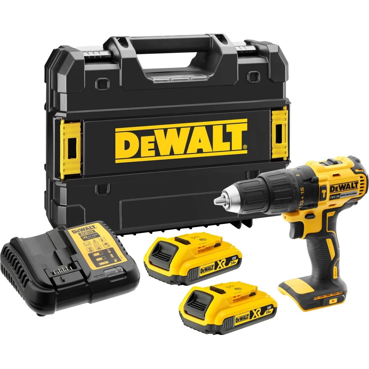 Dewalt Dcd796d2-qw 2x18 V 2,0 Ah