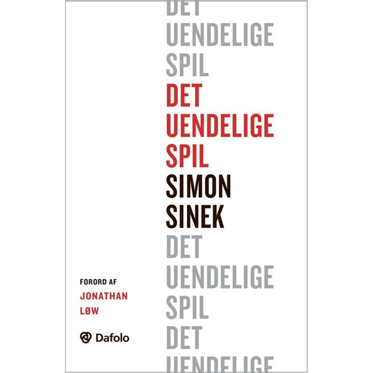 Det Uendelige Spil - Simon Sinek - Bog