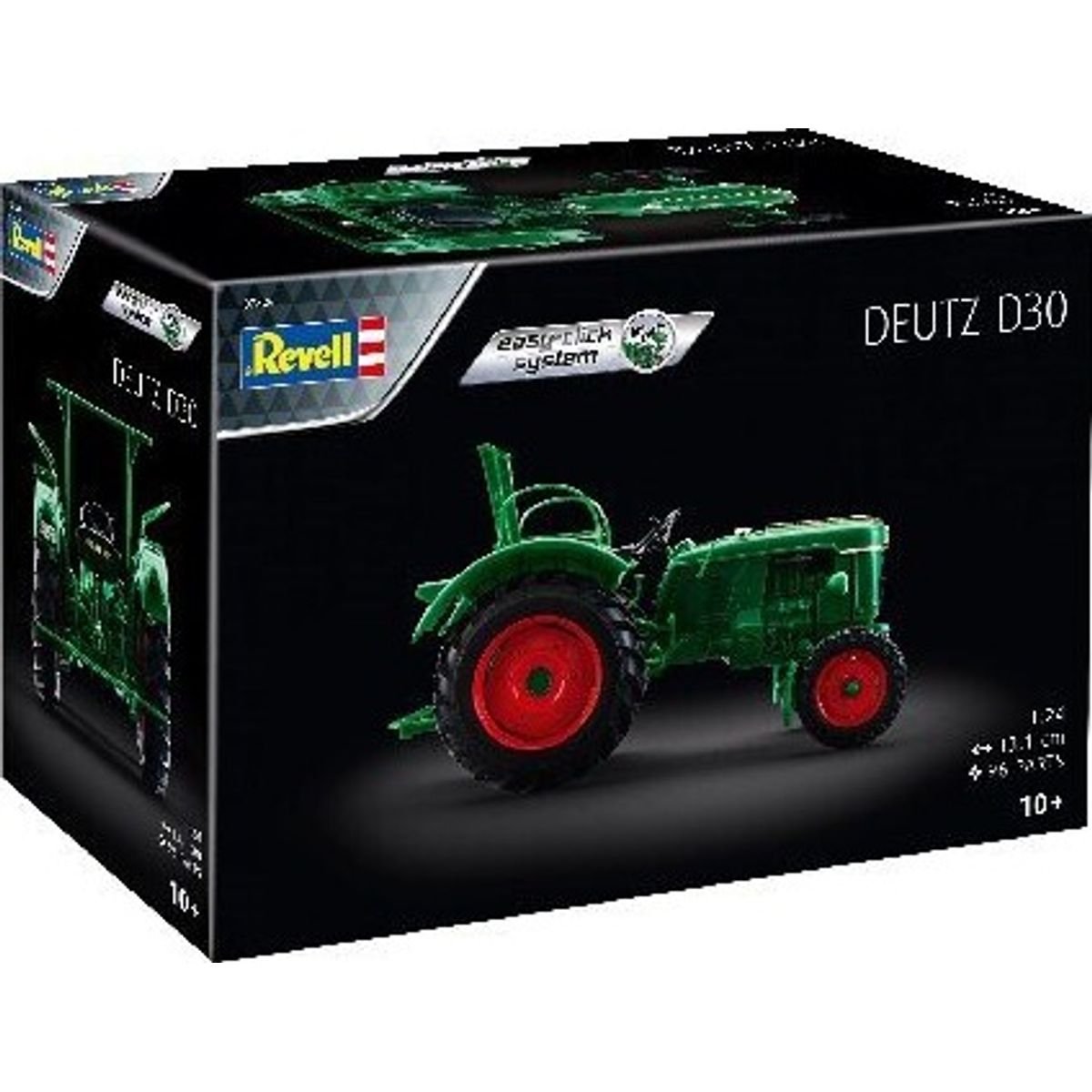 Revell - Deutz D30 Traktor Byggesæt - Easy-click - 1:24 - 07826