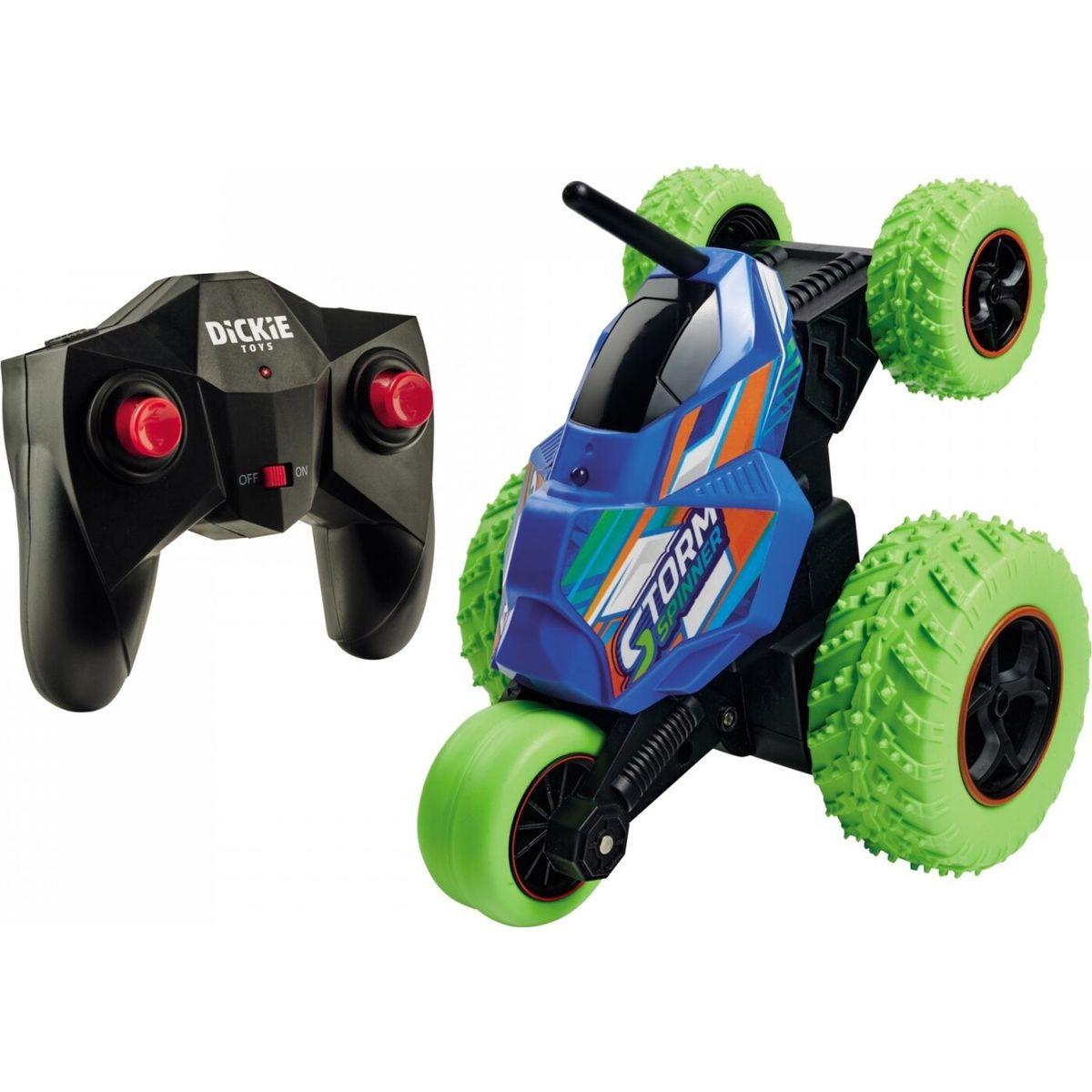 Dickie Toys - Rc Storm Spinner - Fjernstyret Bil