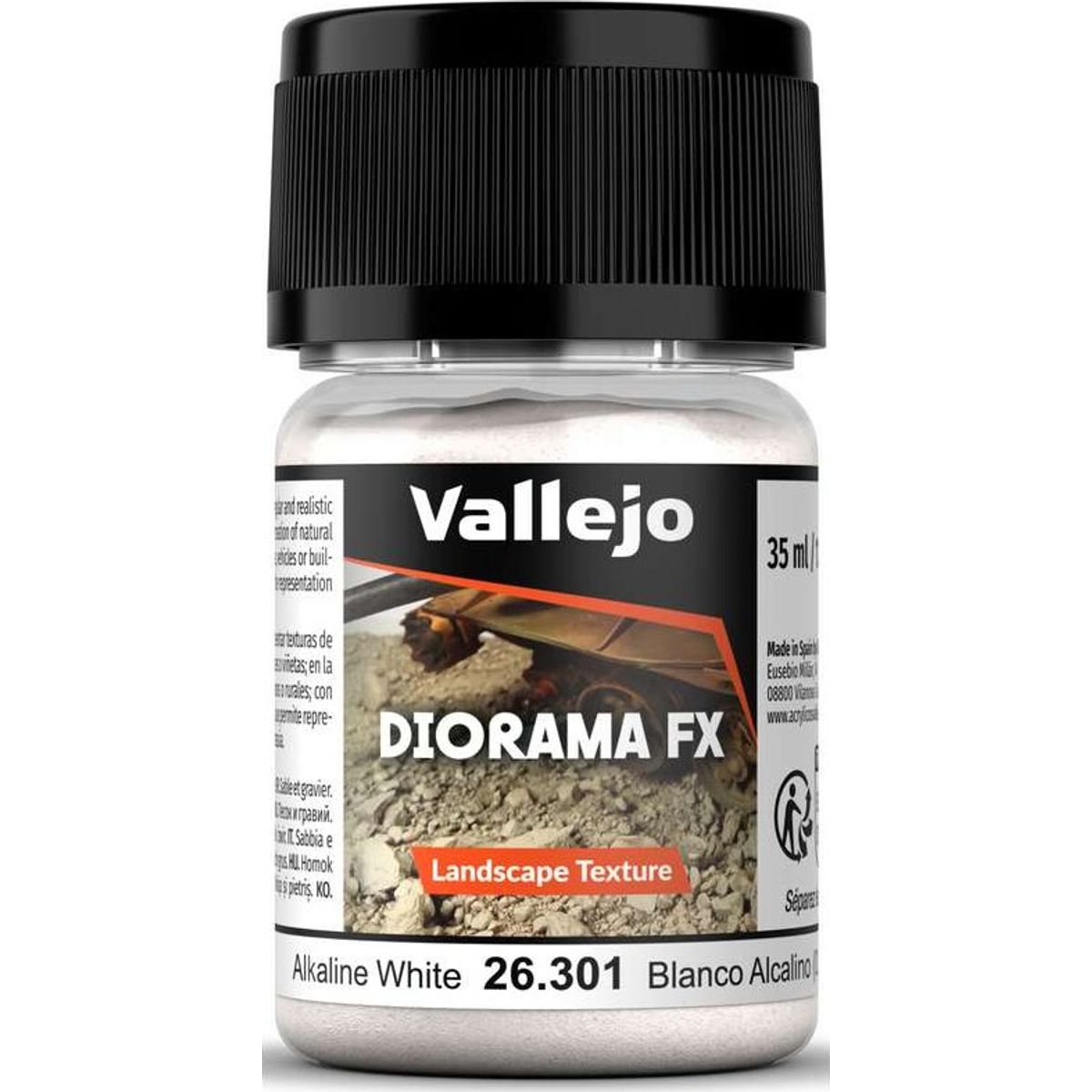 Diorama Fx Alcaline White 0,5-1,0mm, 35ml - 26301 - Vallejo