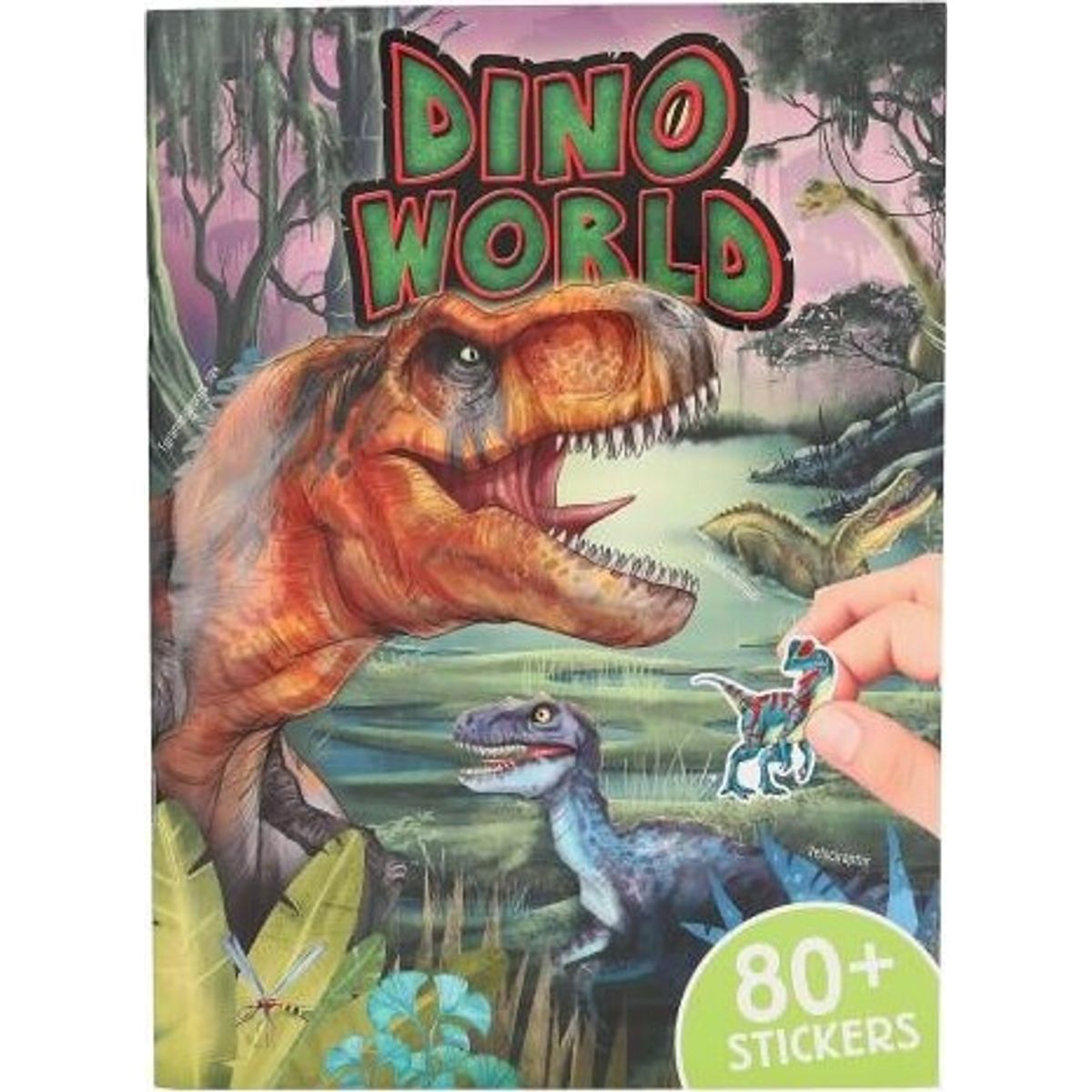 Dinosaur Klistermærkebog - Dino World