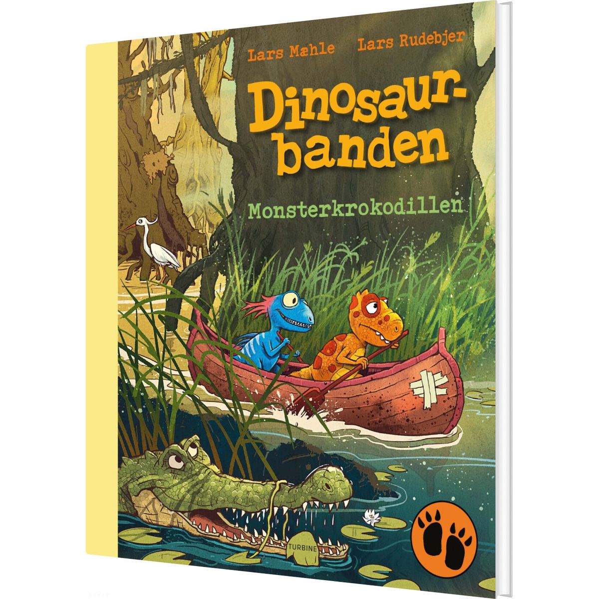 Dinosaurbanden - Monsterkrokodillen - Lars Mæhle - Bog