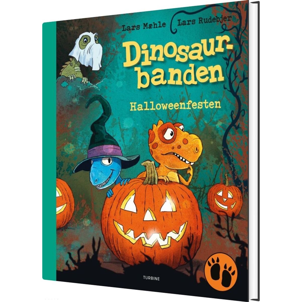 Dinosaurbanden - Halloweenfesten - Lars Mæhle - Bog