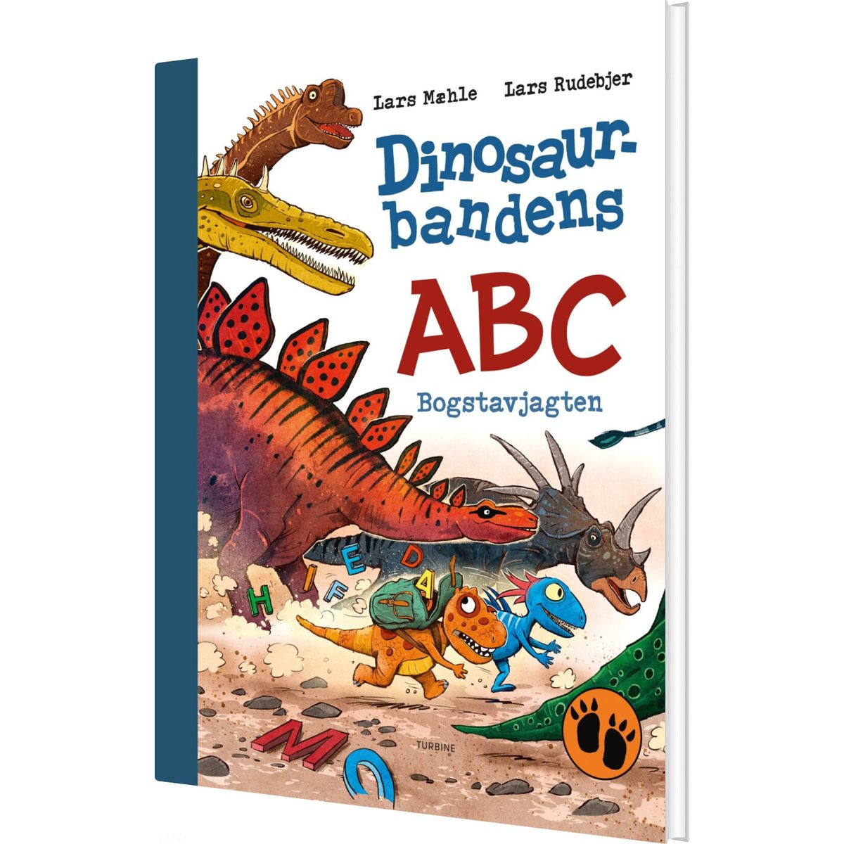 Dinosaurbandens Abc - Bogstavjagten - Lars Mæhle - Bog