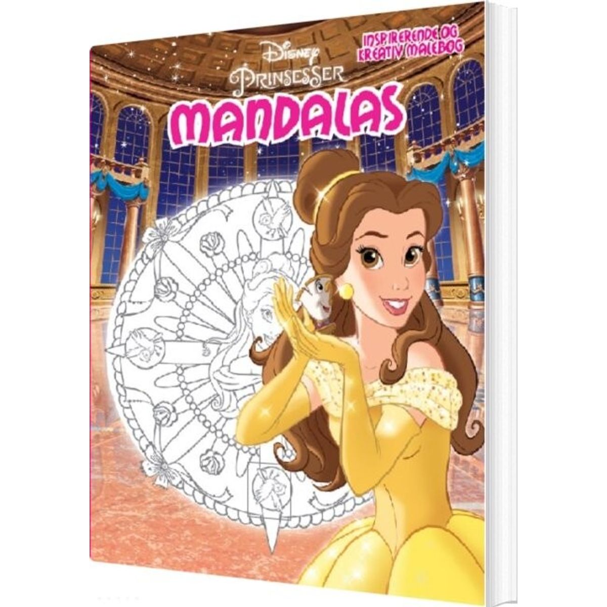 Disney Prinsesse Mandalas Malebog - Belle - Bog