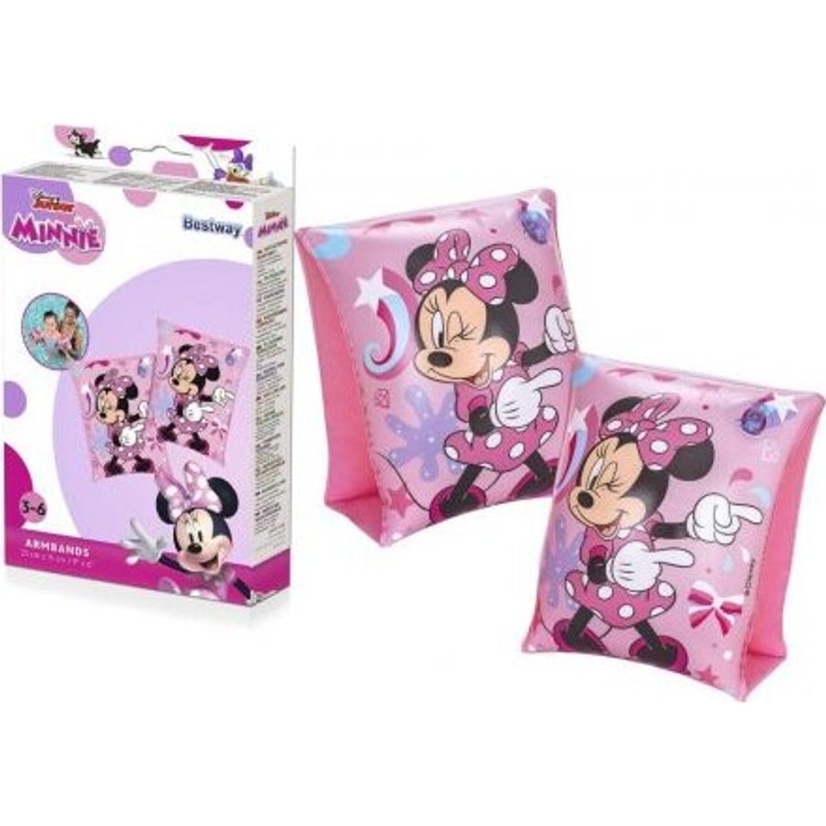 Disney - Minnie Mouse Badevinger - Bestway - 3-6 år