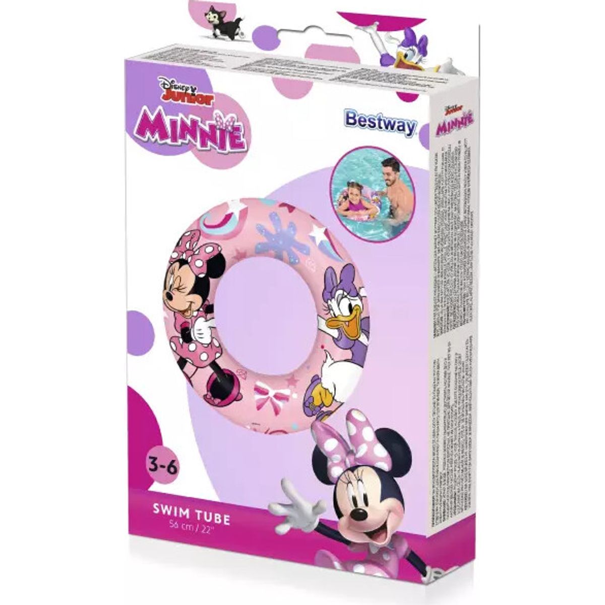 Disney - Minnie Mouse Badering - Bestway - 56 Cm - 3-6 år