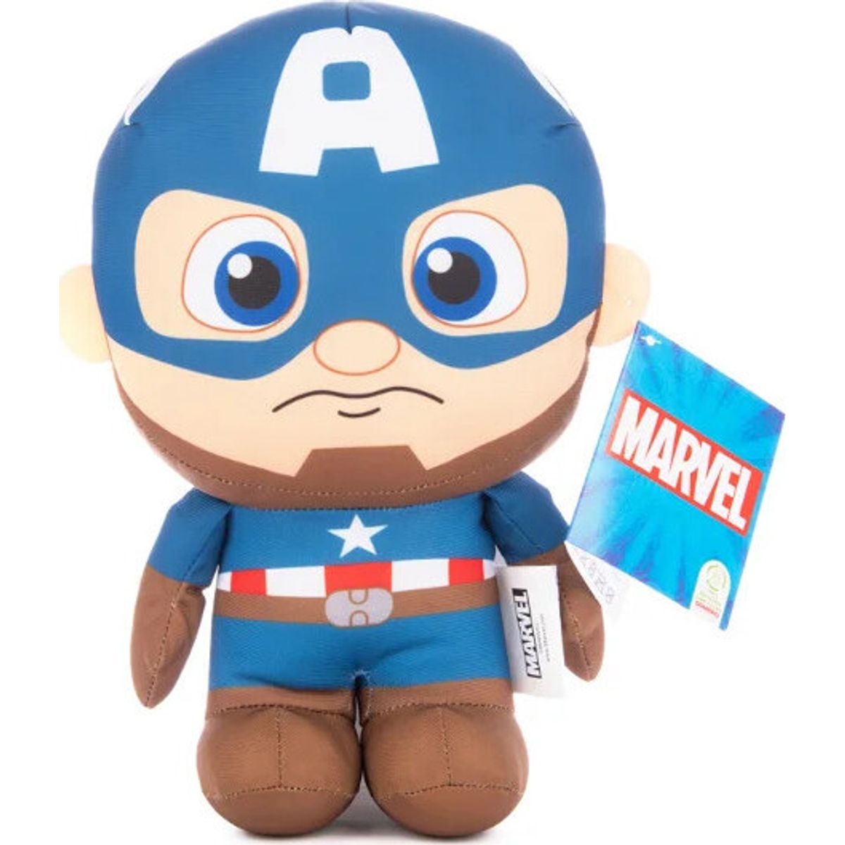 Marvel Bamse Med Lyd - Captain America - Disney - 28 Cm