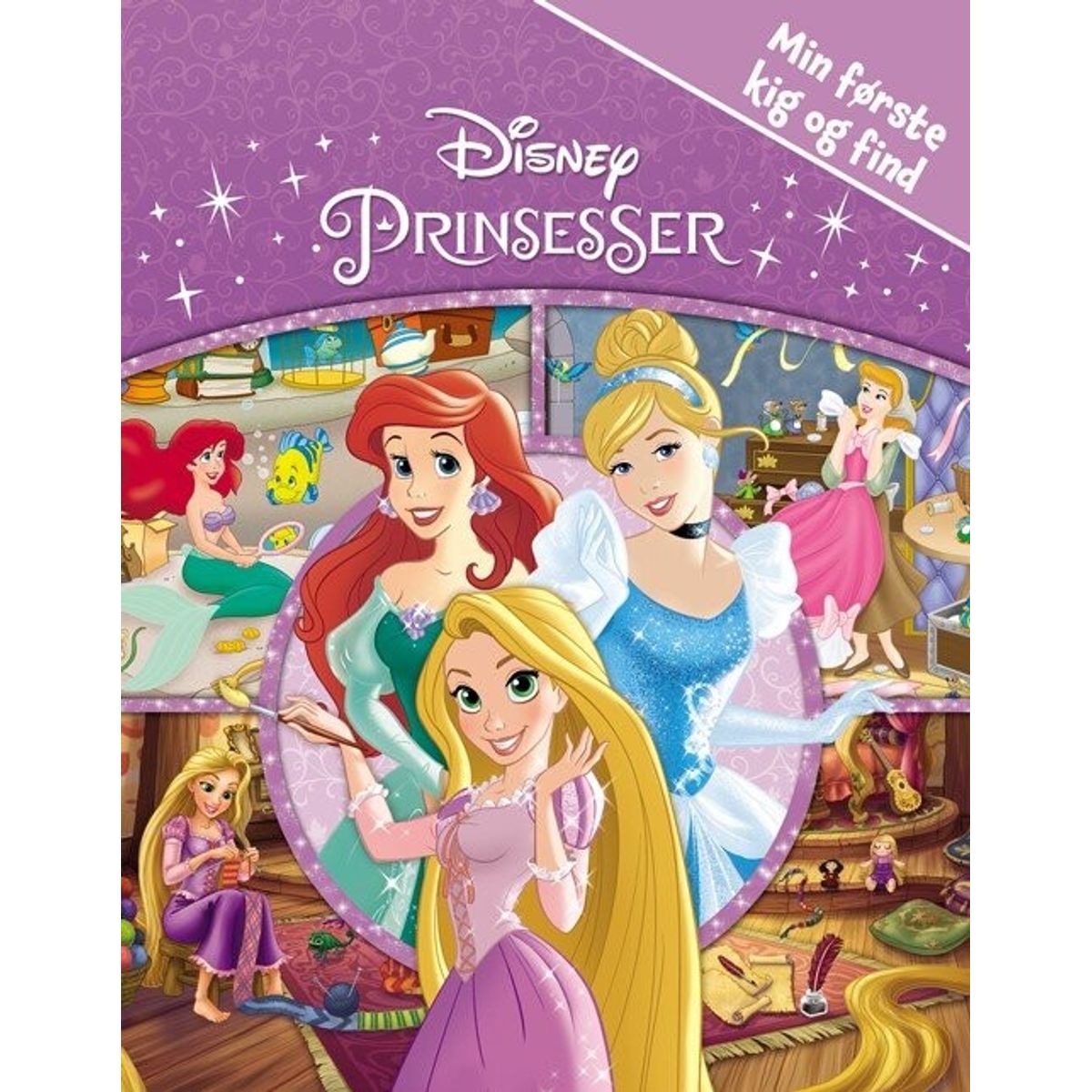 Disney Prinsesser - Min Første Kig Og Find - Bog