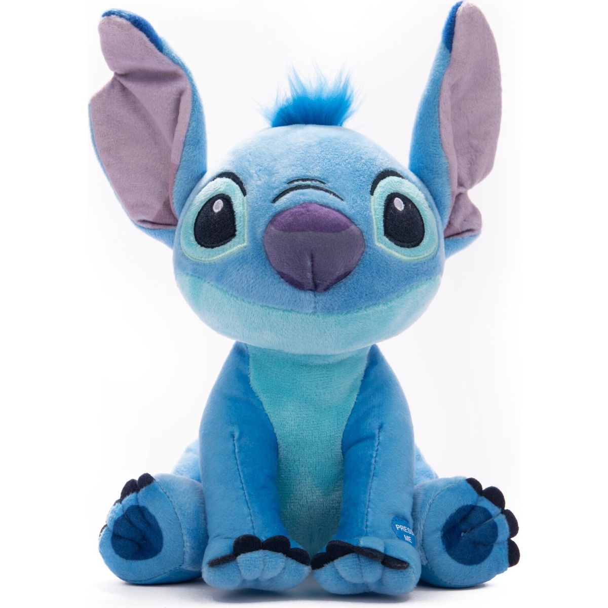 Stitch Bamse Med Lyd - Disney - Siddende - 20 Cm