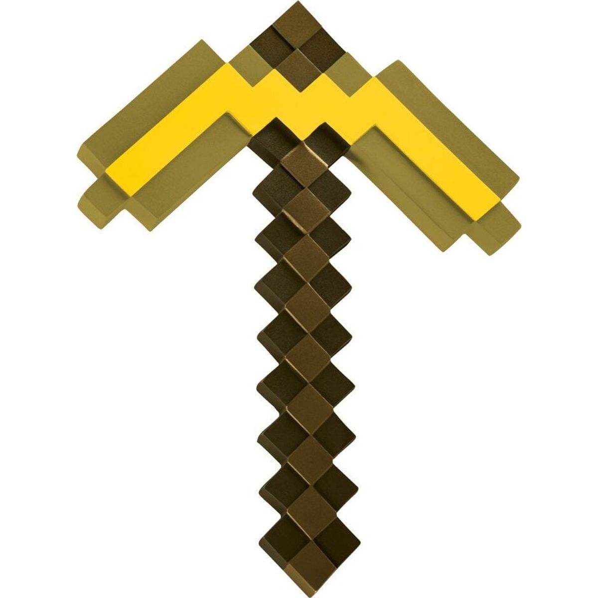 Minecraft Hakke - Våben Legetøj - Guld - 40 Cm - Disguise