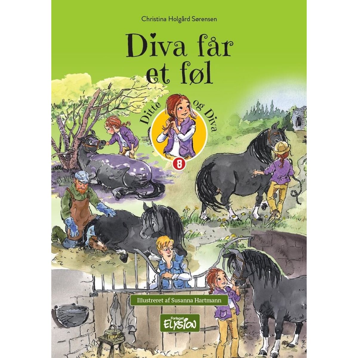 Diva Får Et Føl - Christina Holgård Sørensen - Bog