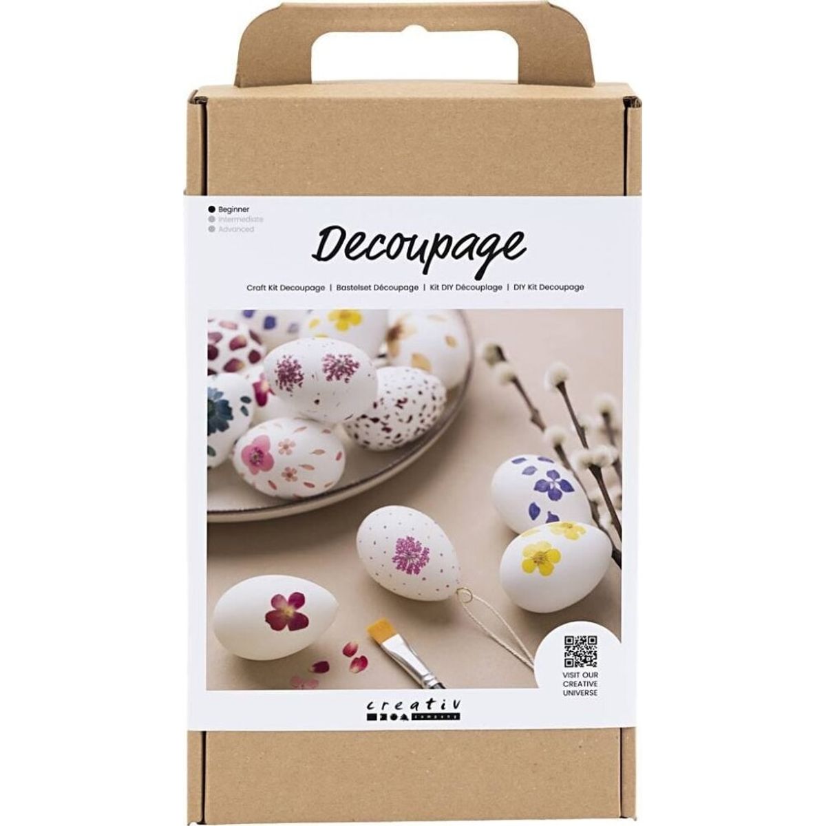 Decoupage Diy Kit Til Begyndere