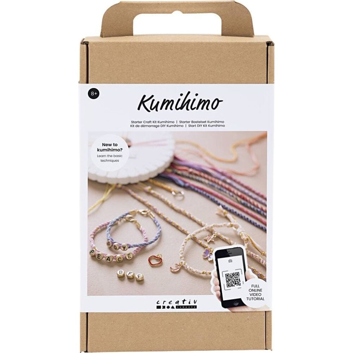 Kumihimo Armbånd Startsæt Diy Kit