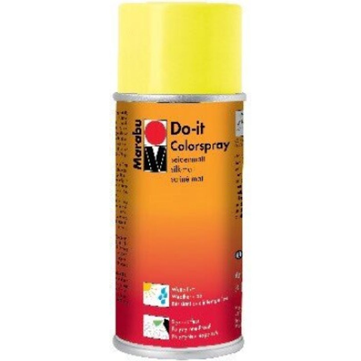 Marabu - Do It Spray Maling - Mat - Lemon 150 Ml