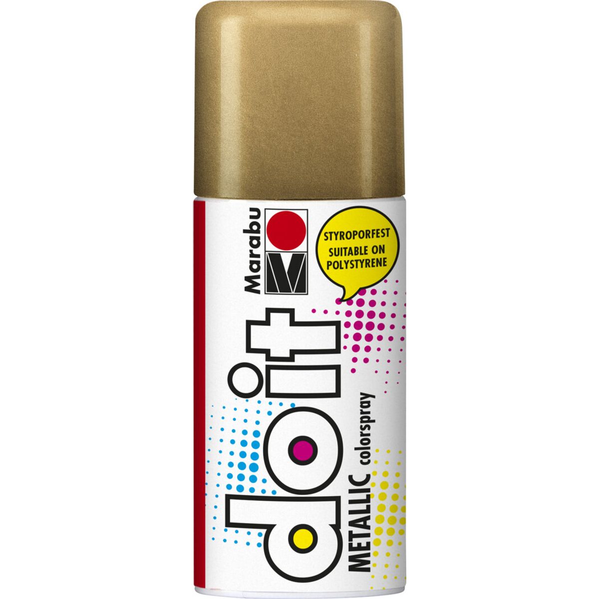 Marabu - Do It Spray Maling - Metallic - Rød 150 Ml