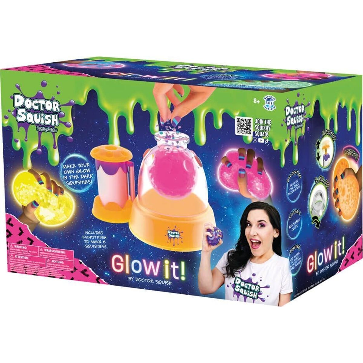 Doctor Squish - Squishy Maker Station Neon - (39636)