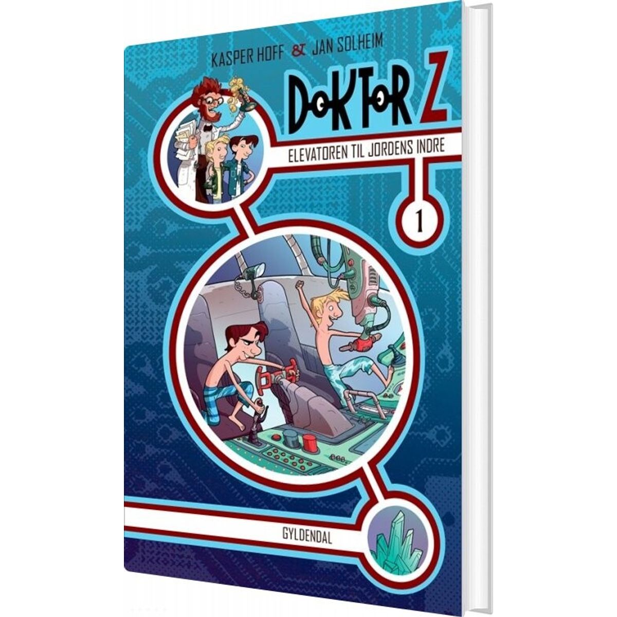 Doktor Z 1 - Elevatoren Til Jordens Indre - Jan Solheim - Bog