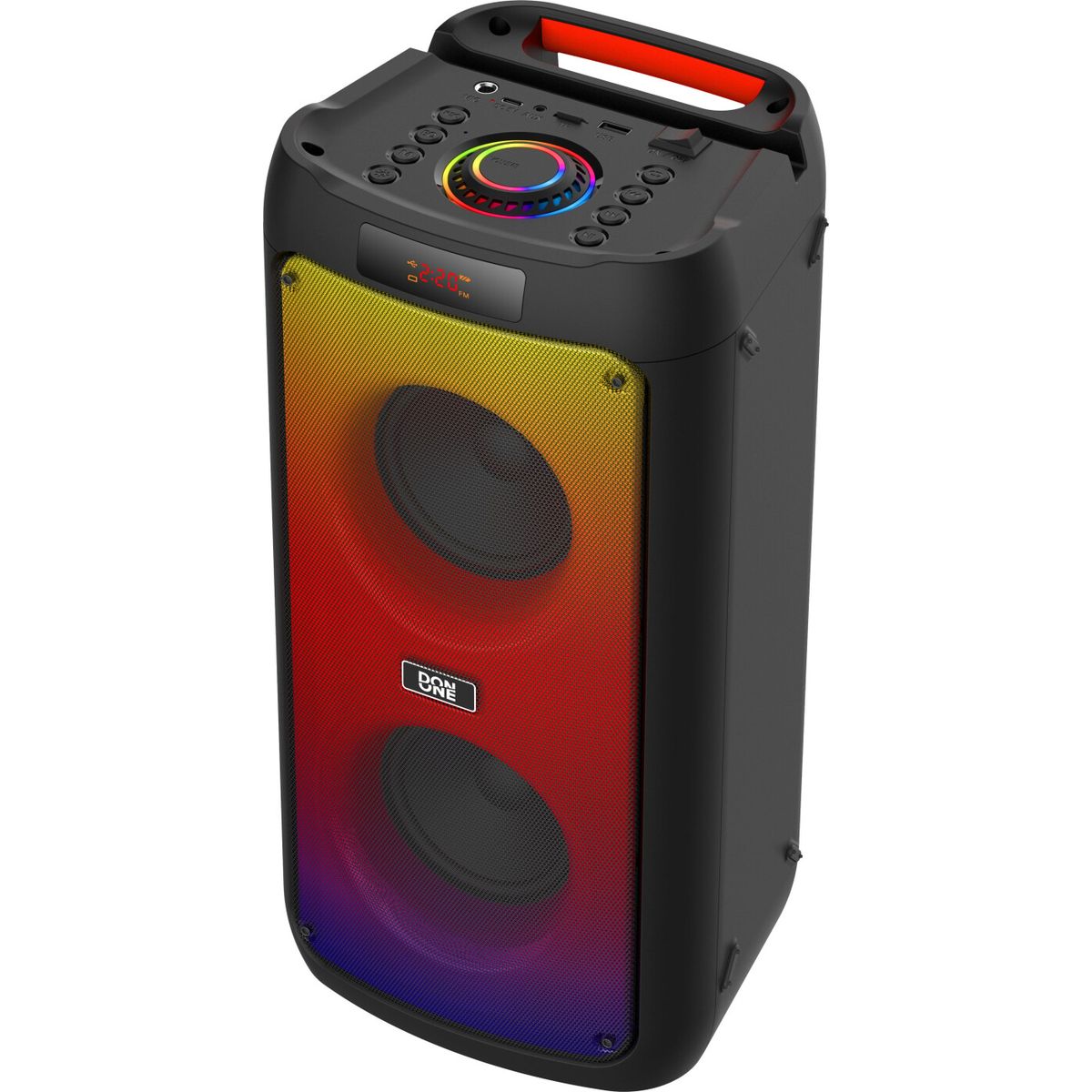 Don One - Party Speaker Ps400 - Bluetooth Fest Højttaler Med Led Rgb Lys