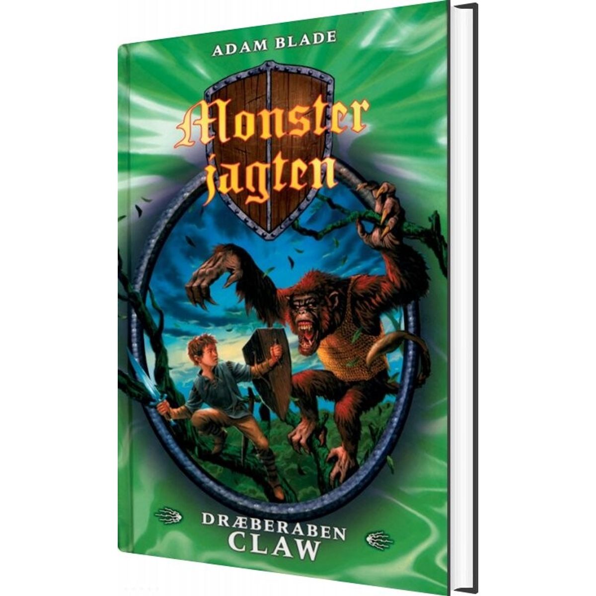 Monsterjagten 8 - Dræberaben Claw - Adam Blade - Bog