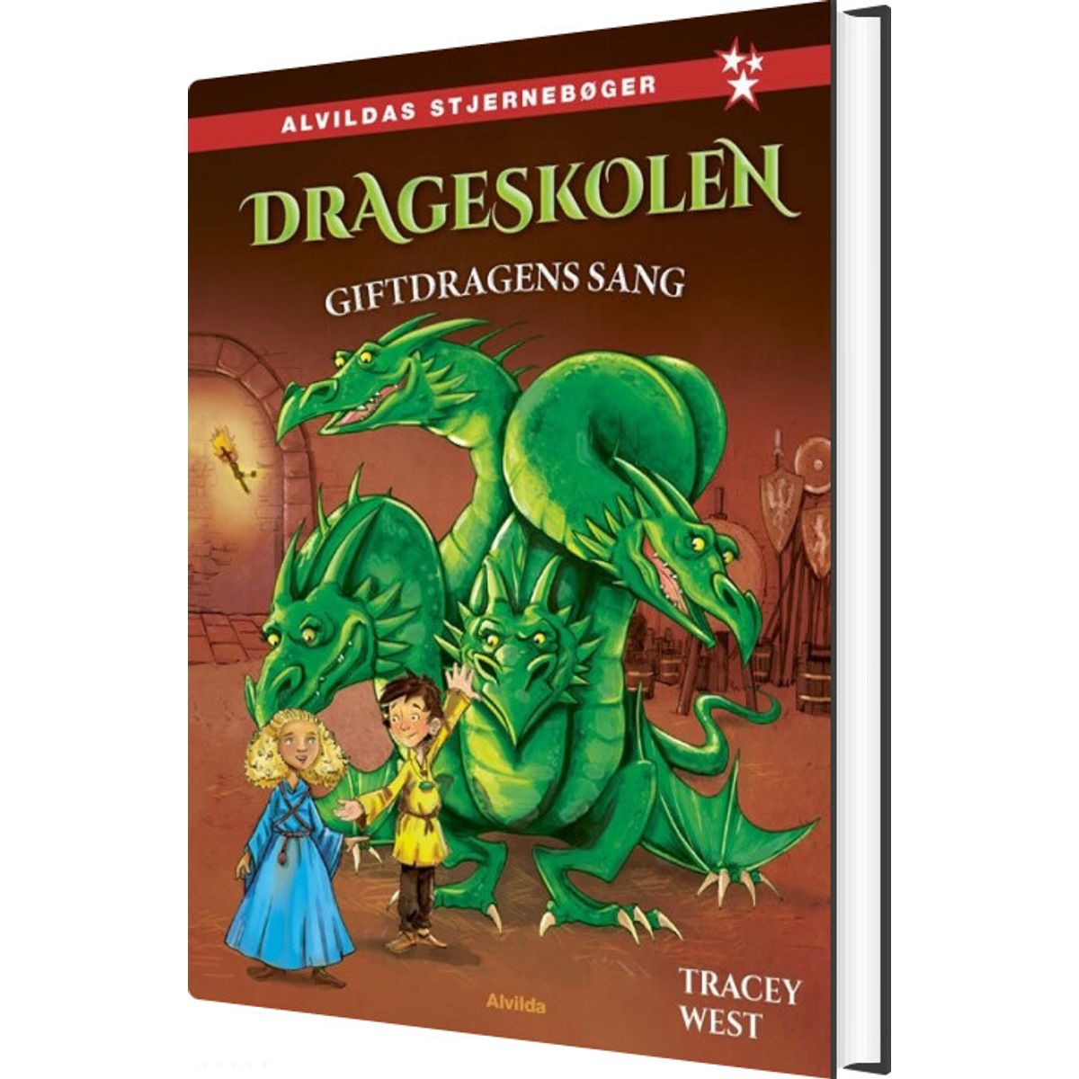 Drageskolen 5: Giftdragens Sang - Tracey West - Bog