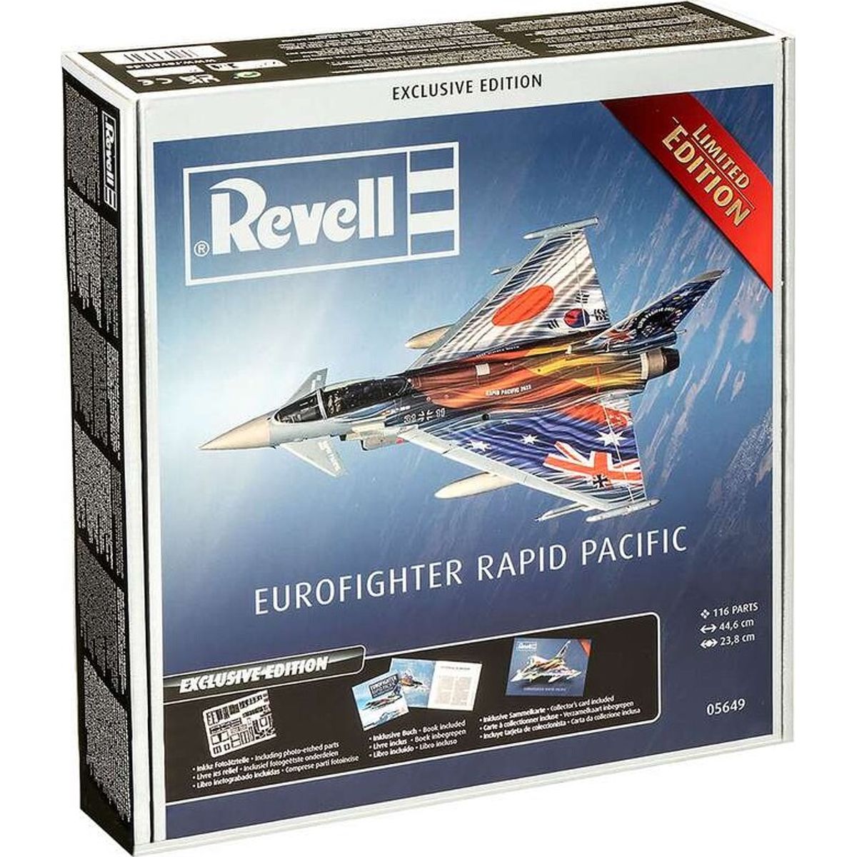 Revell - Eurofighter-pacific Platinum Edition - Level 5 - 1:72 - 05649