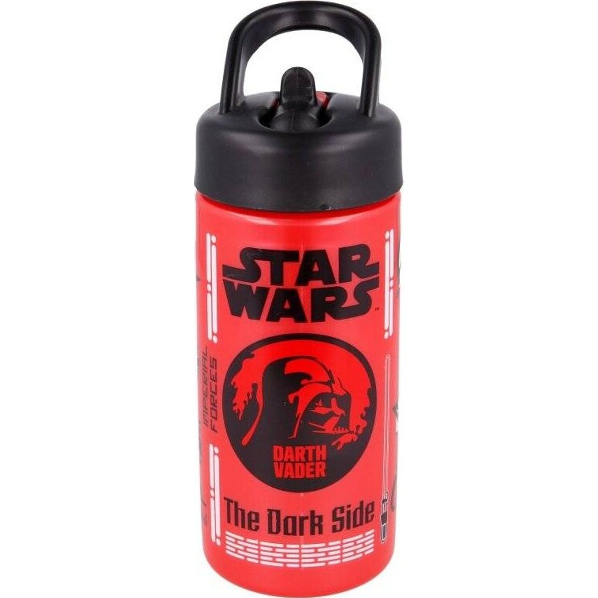 Star Wars Drikkedunk - 410 Ml - Rød Sort