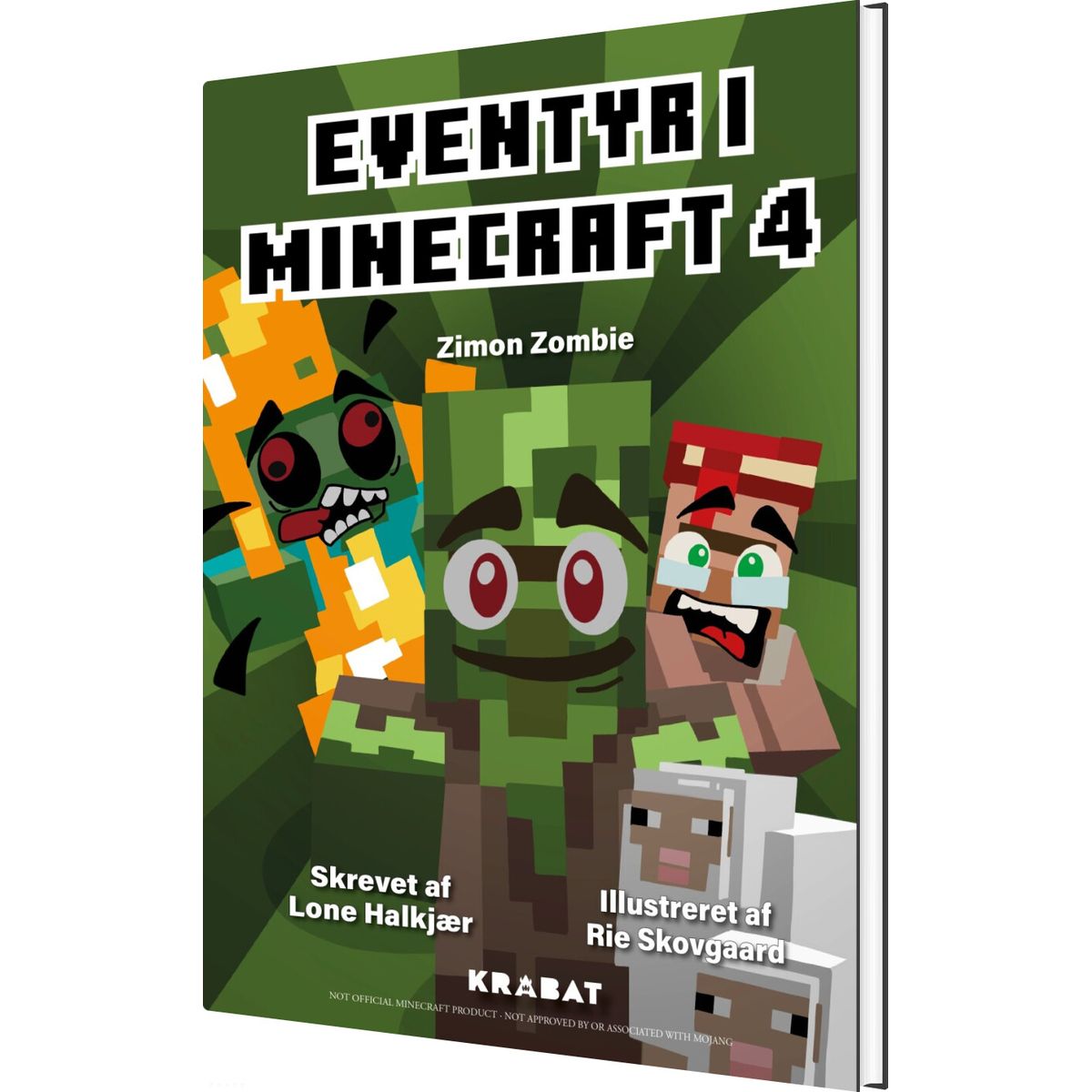 Eventyr I Minecraft 4 - Lone Halkjær - Bog