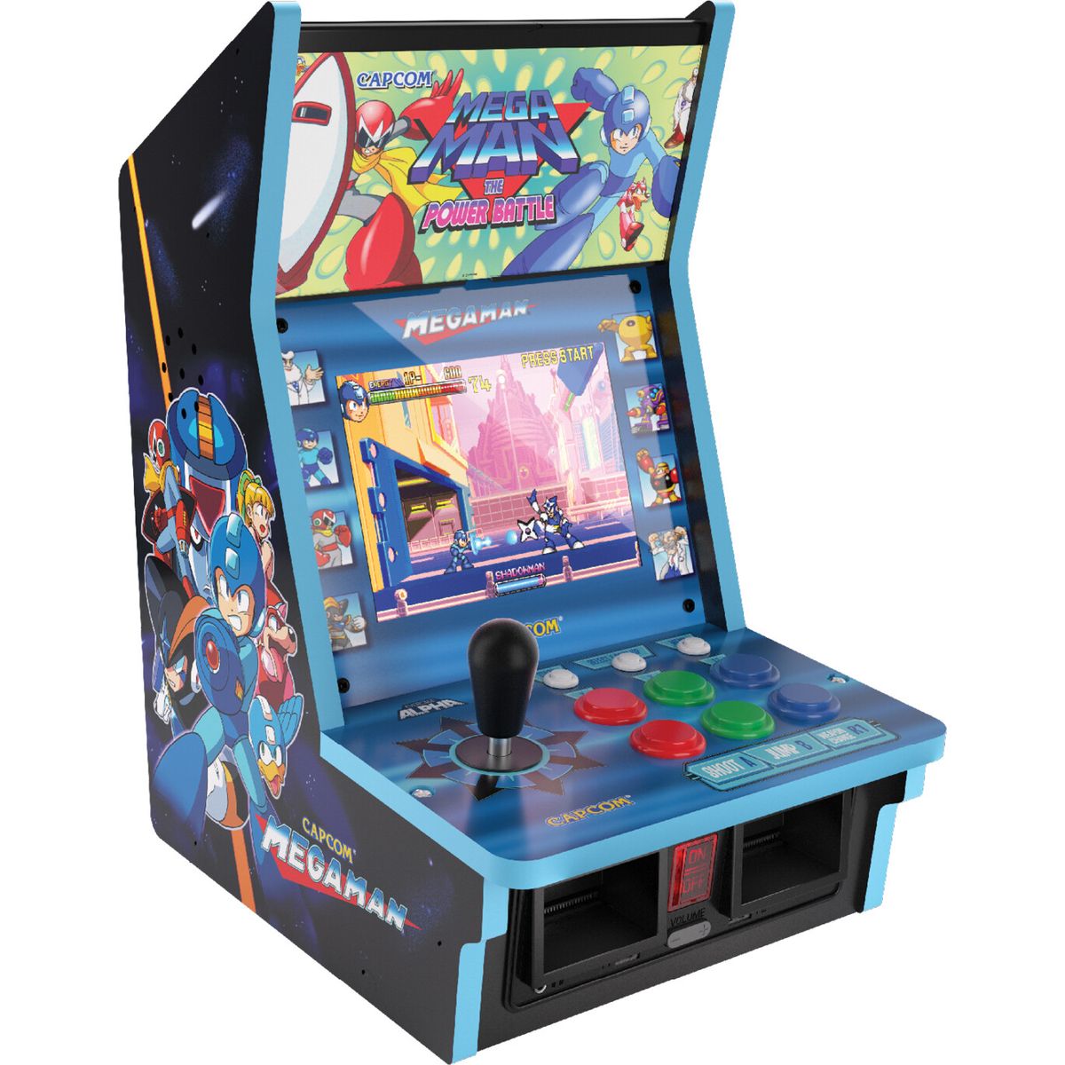 Evercade Alpha Mega Man Bartop Arcade