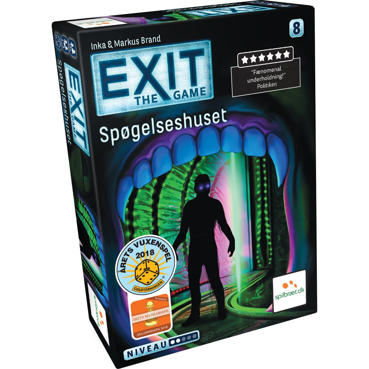 Exit The Game 8 - Spøgelseshuset - Dansk - Sværhedsgrad 2