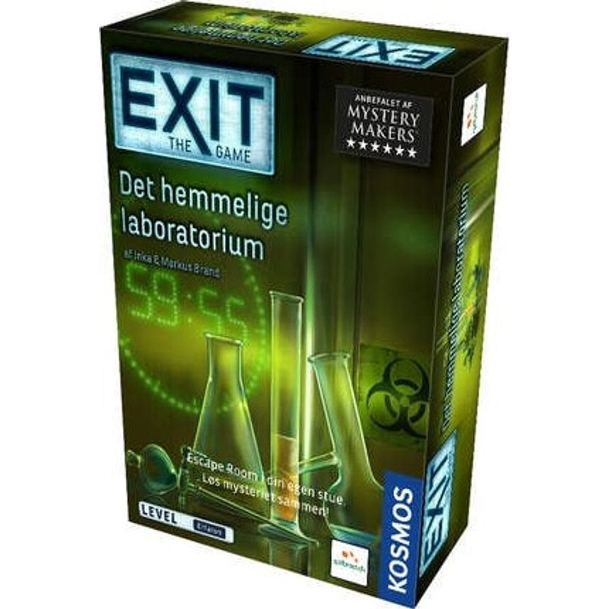 Exit - The Game - Det Hemmelige Laboratorium - Escape Room Spil