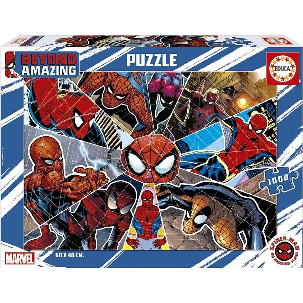 Spiderman Puslespil - Beyond Amazing - 1000 Brikker - Educa