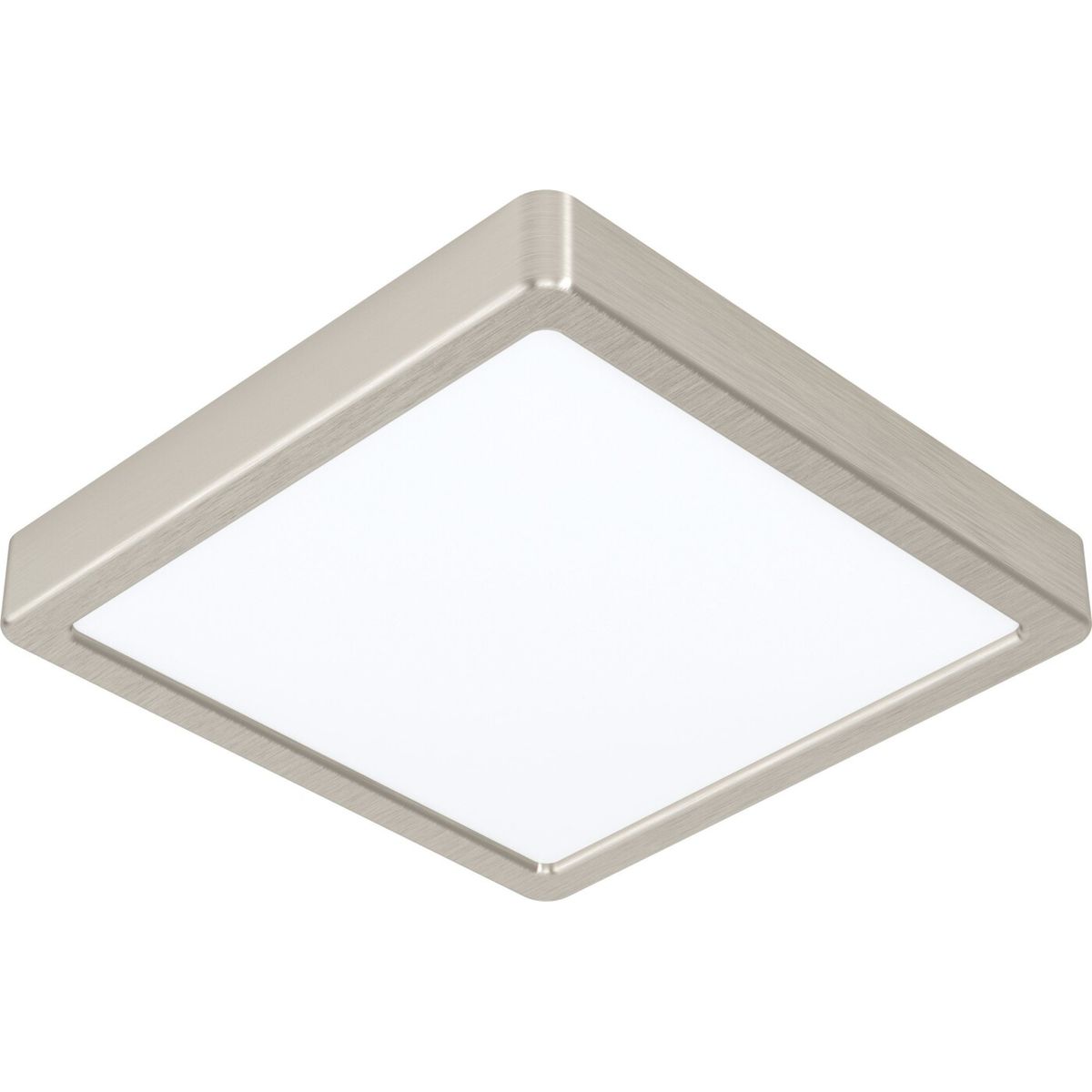 Eglo - Fueva-z Plafond Lampe - Børstet Stål 21x21 Cm - Tw Zigbee Bt