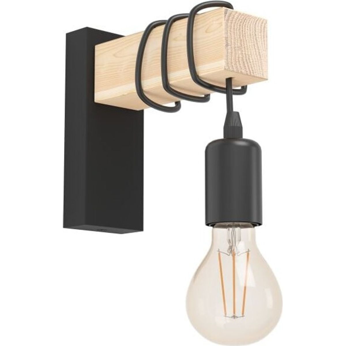 Eglo - Townshend Wall Lamp In Black