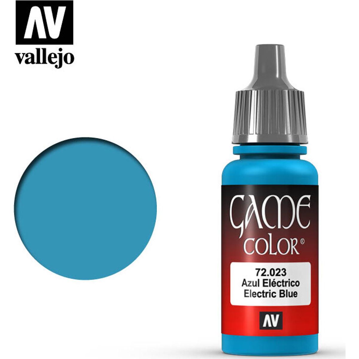 Vallejo - Game Color - Electric Blue Mat - 18 Ml - 72023