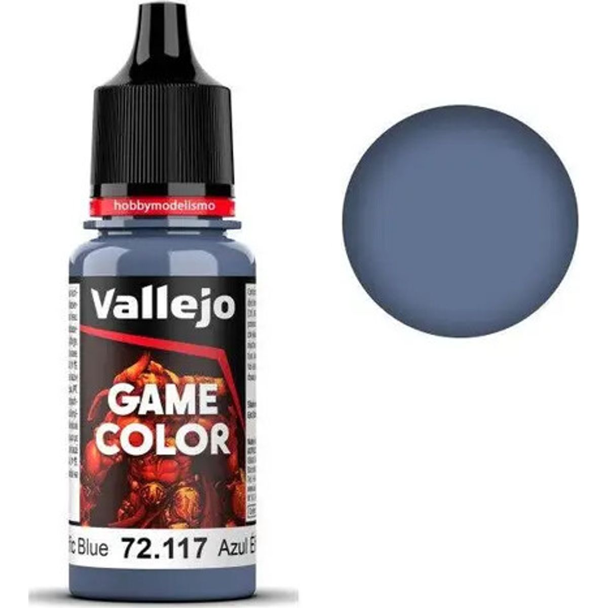 Vallejo - Game Color - Elfic Blue Mat - 18 Ml - 72117