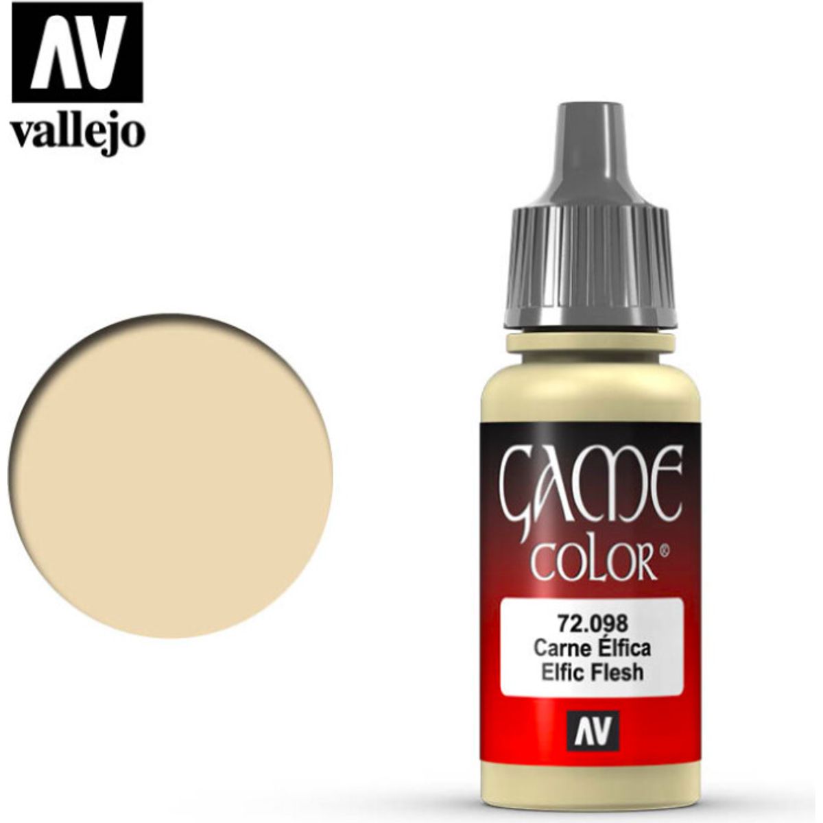 Vallejo - Game Color - Elfic Flesh Mat - 18 Ml - 72098