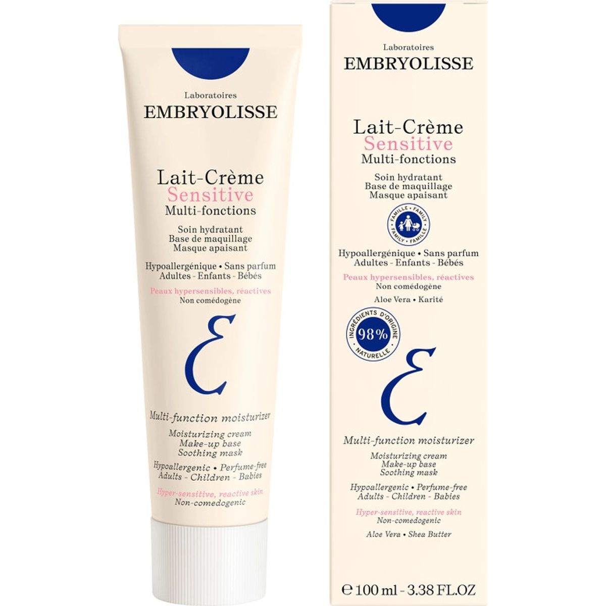 Embryolisse - Lait-crème Sensitive Cream 100 Ml