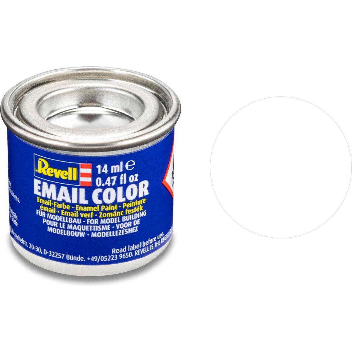 Emalje Maling Til Hobby - Revell - Clear Mat 14 Ml