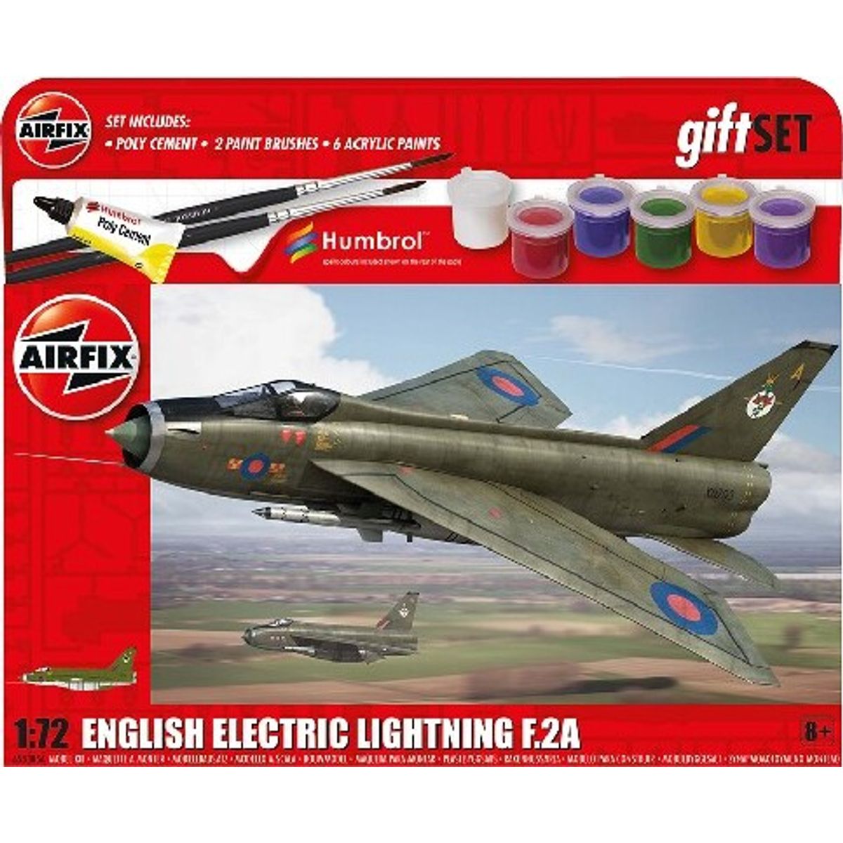 Airfix - English Electric Lightning Fly Byggesæt - 1:72 - A55305a