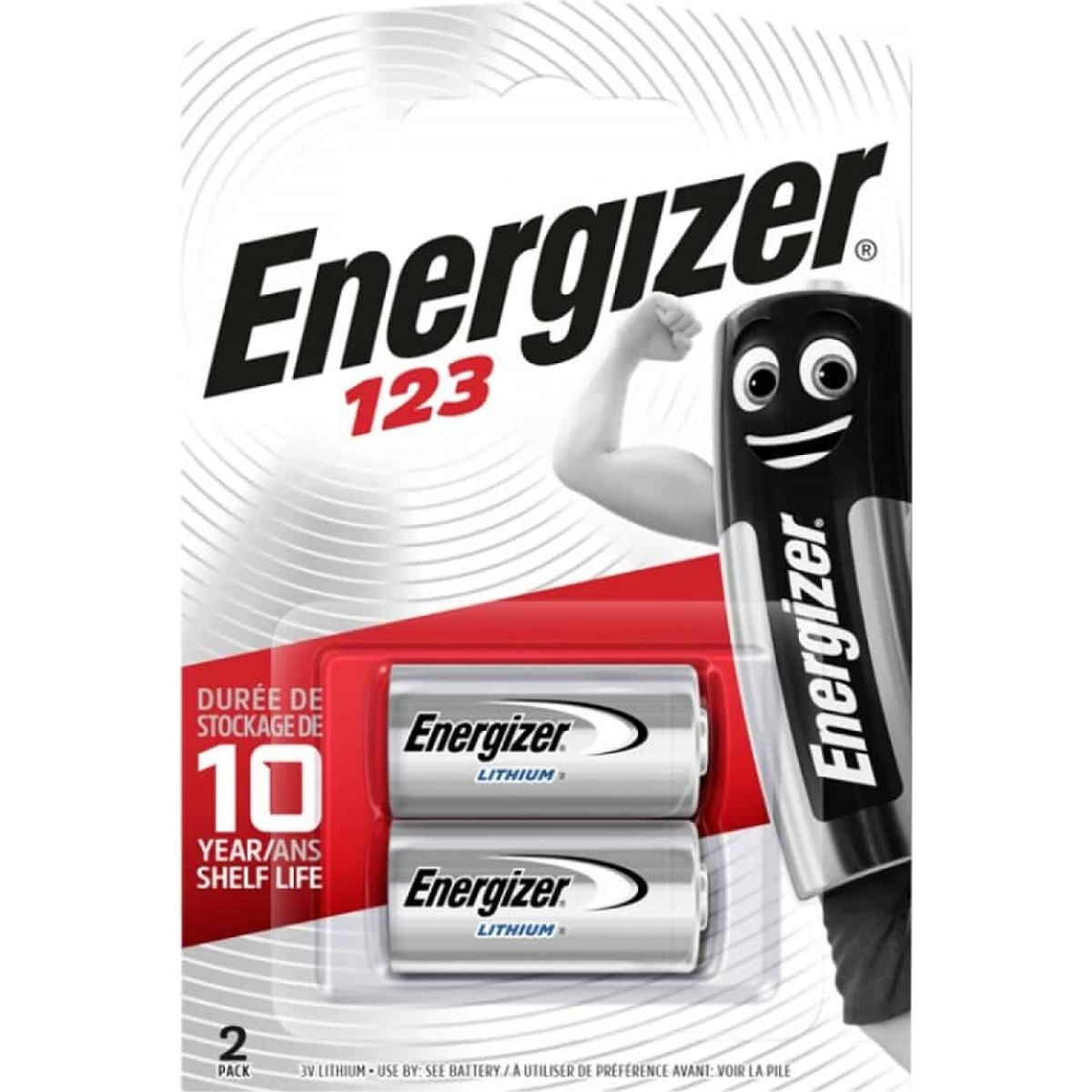 Energizer - Lithium Photo 123 2-pack