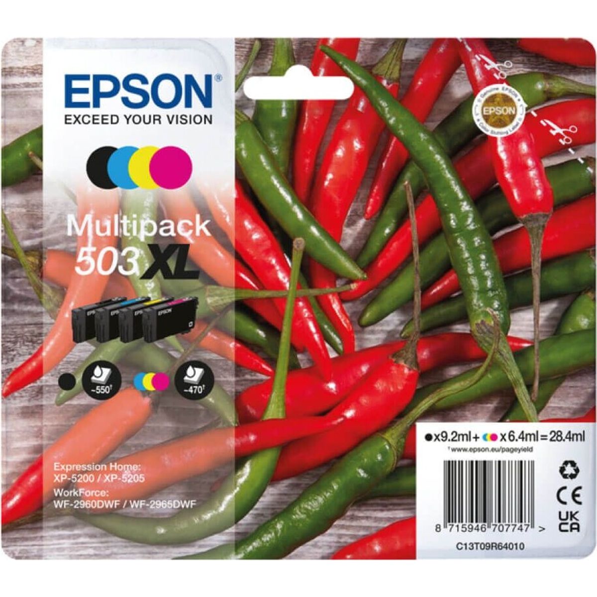 Epson Blækpatron - 503xl - Multipak