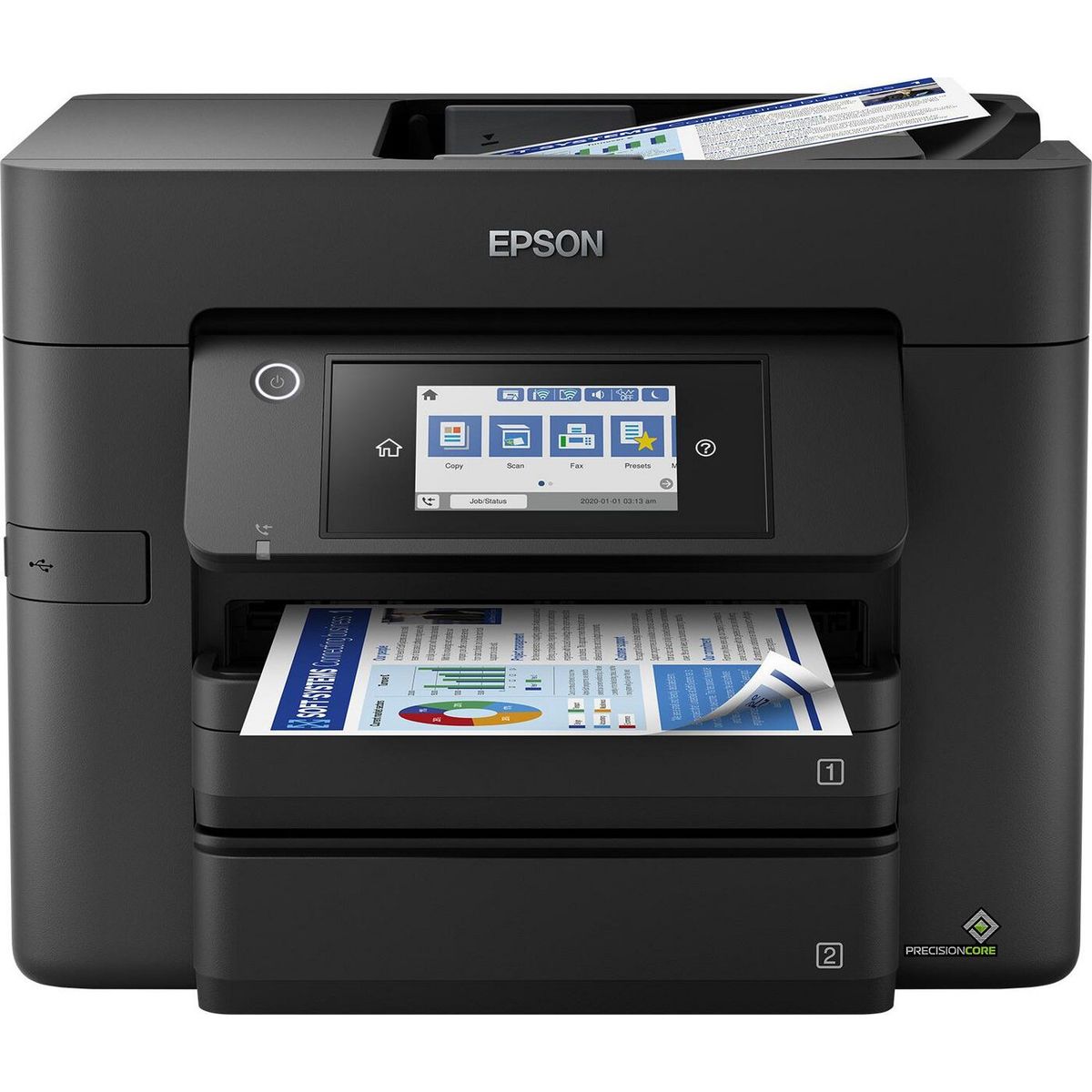 Epson Workforce Pro Wf-4830dtwf - Printer Med Wifi - 25 Spm