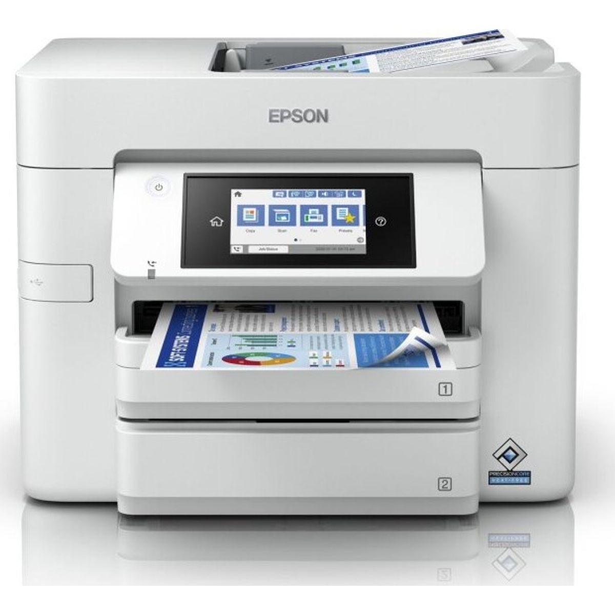 Epson Workforce Pro Wf-c4810dtwf - Aio Printer Med Wifi - 25 Spm