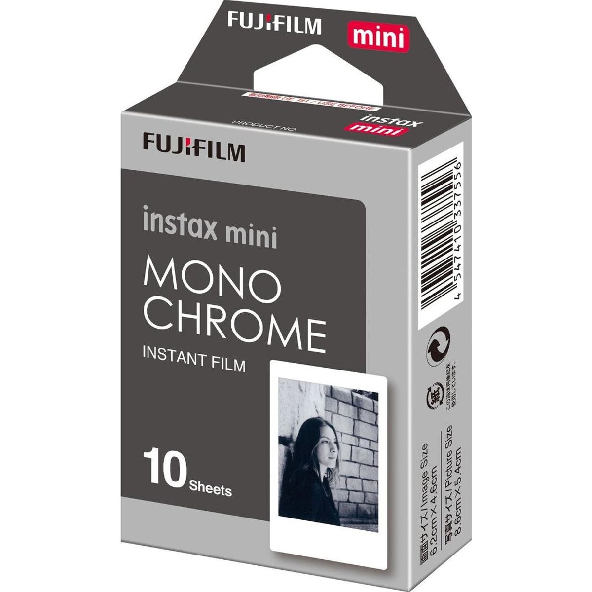 Fuji - Instax Mini Film Monochrome 10-pack