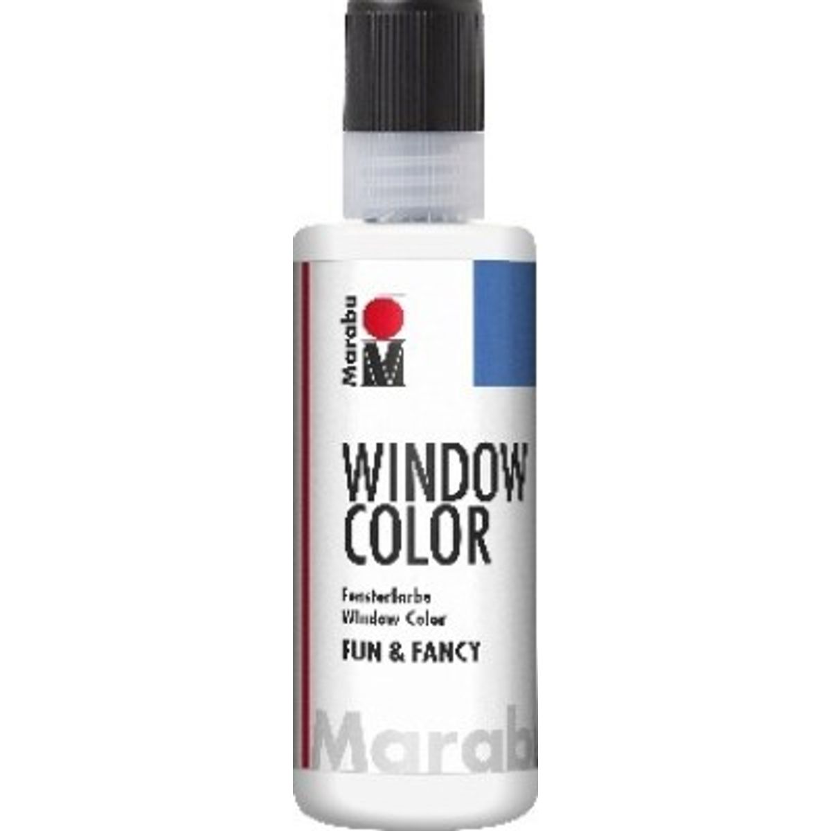 Marabu - Fun & Fancy - Vinduesmaling - 80 Ml - Hvid