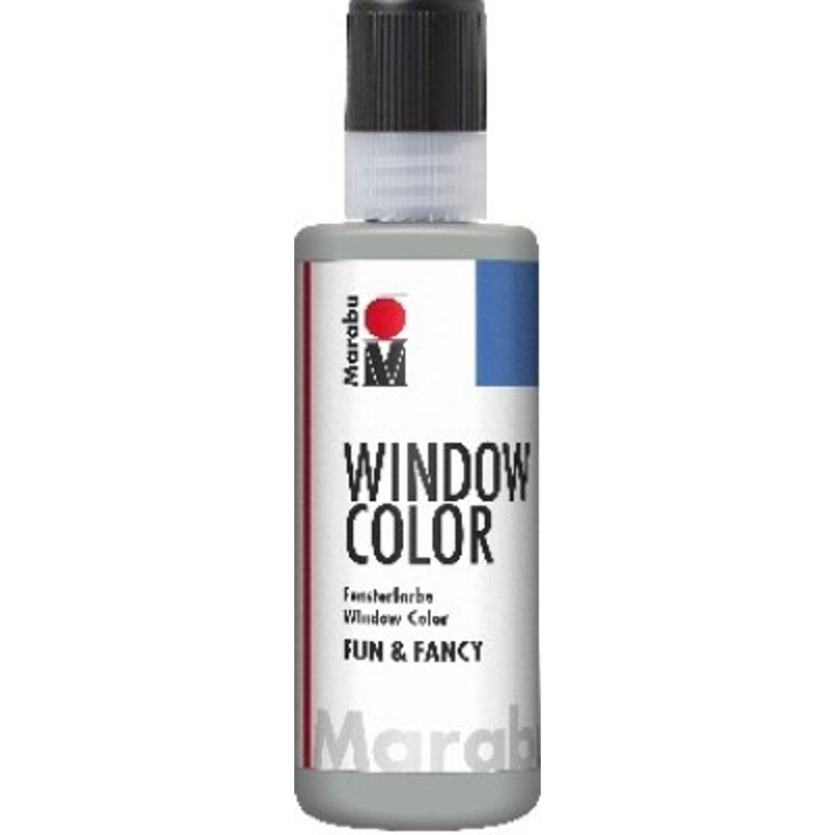 Marabu - Fun & Fancy - Vinduesmaling - 80 Ml - Sølv